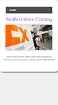 Mobile Screenshot of fedex.servicesuniforms.com